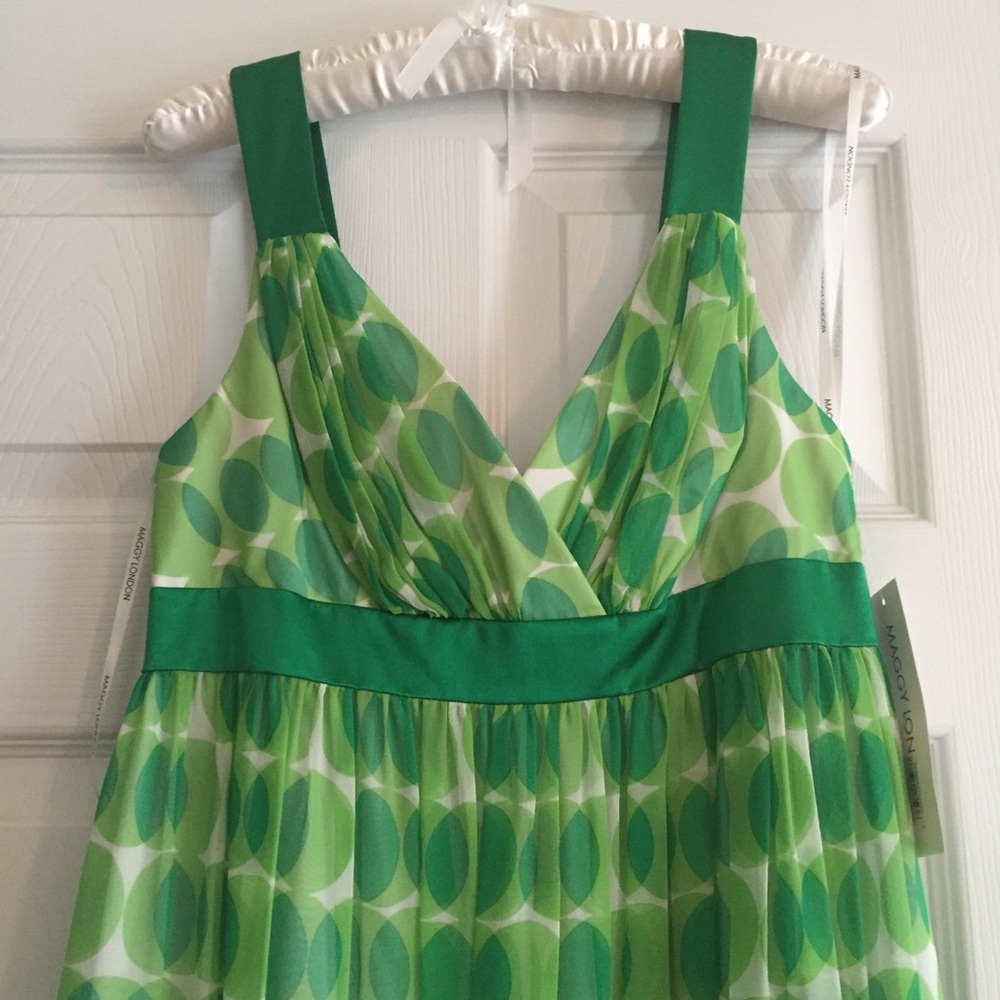 Laggy London Green Polka Dot Dress - Picture 2 of 2